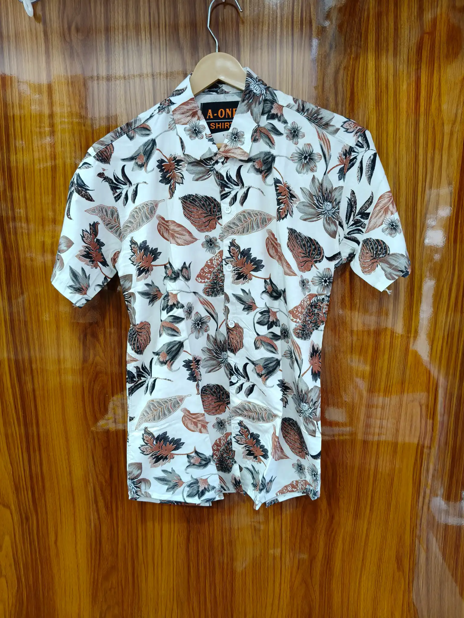 A-one Mens Printed Shirt