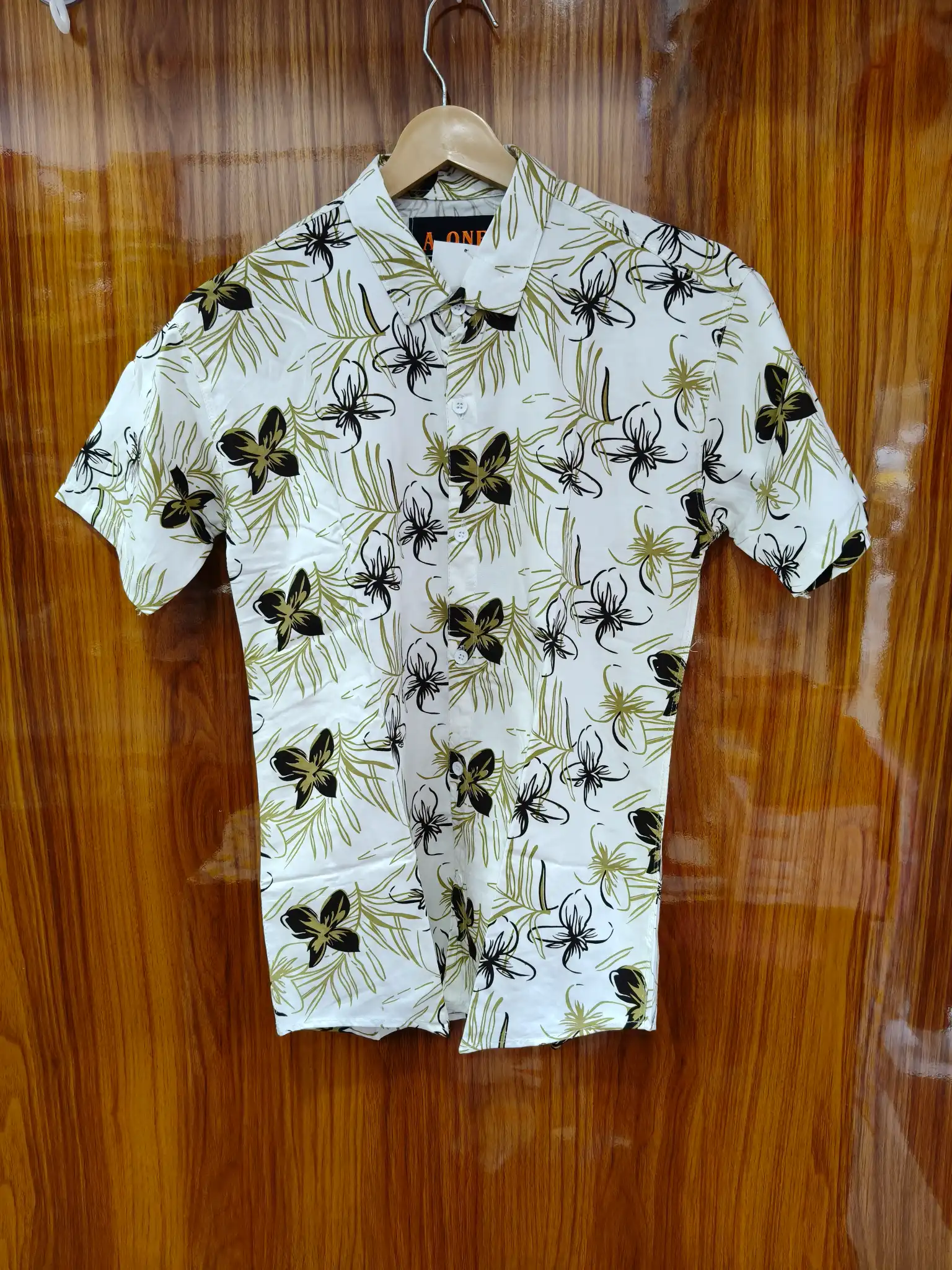 A-one Mens Printed Shirt