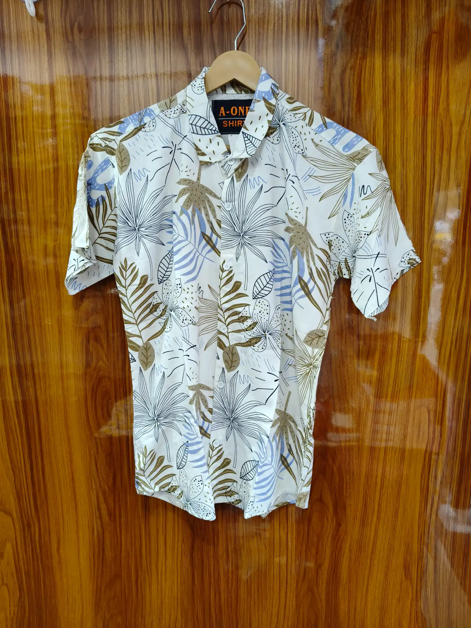 A-one Mens Printed Shirt