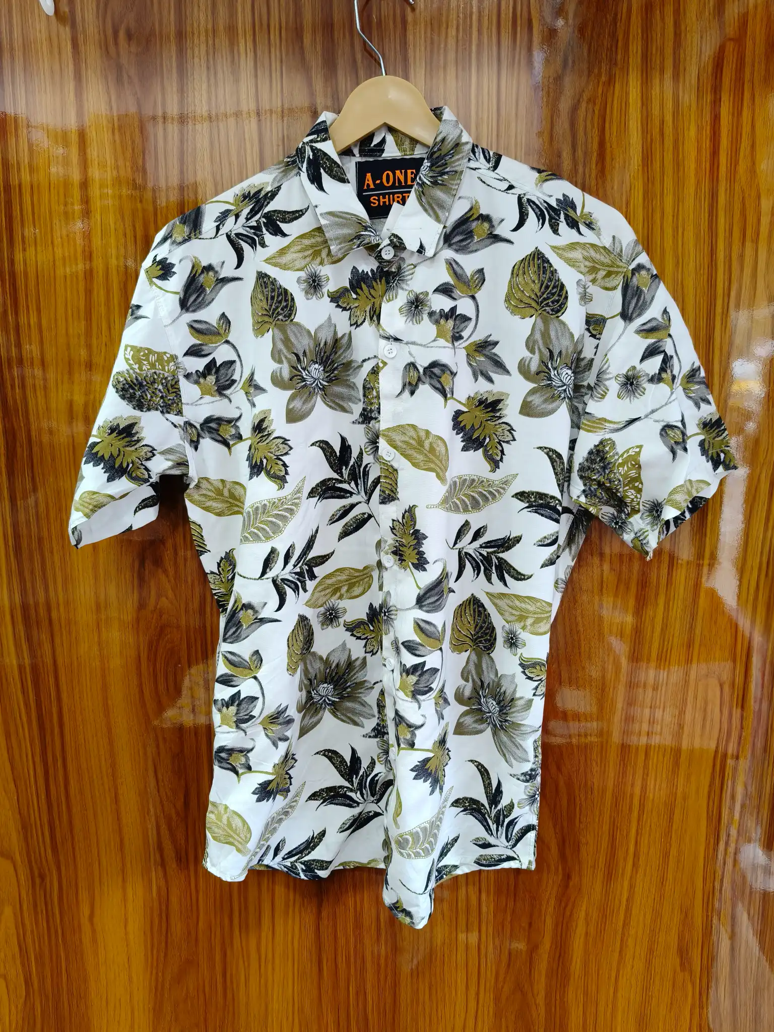 A-one Mens Printed Shirt