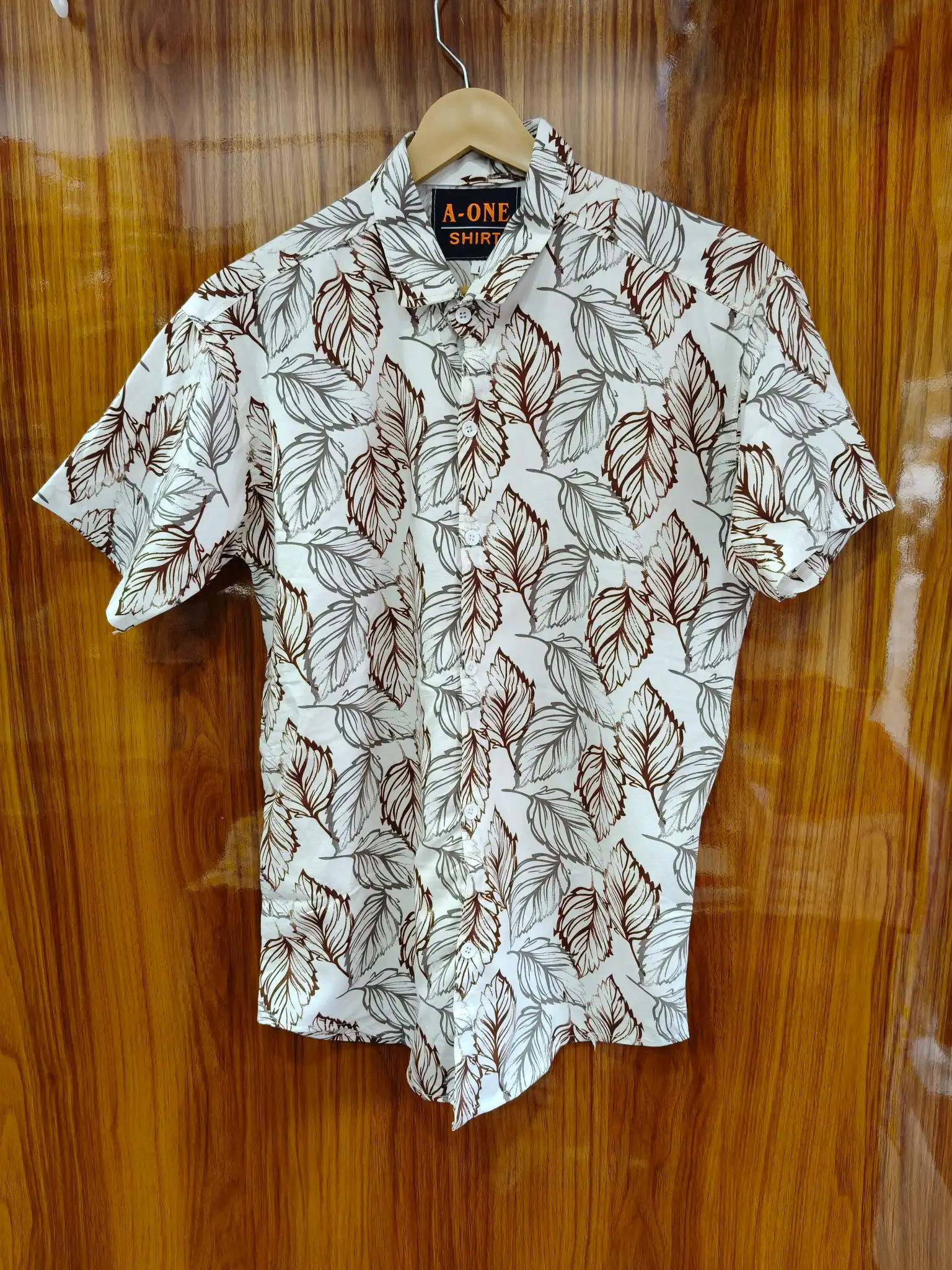 A-one Mens Printed Shirt