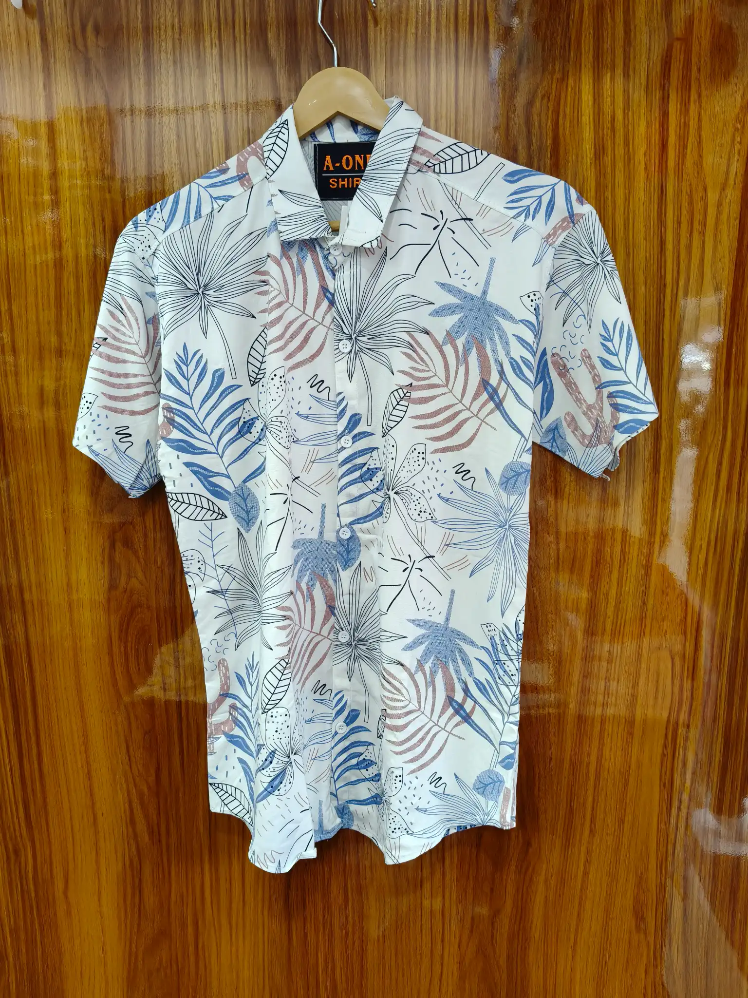 A-one Mens Printed Shirt